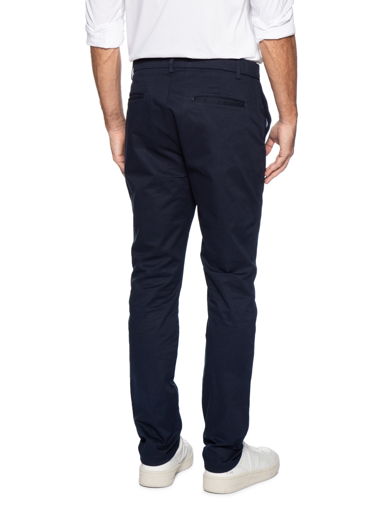 Calça Masculina Flexsense Reta Azul '2 Essential