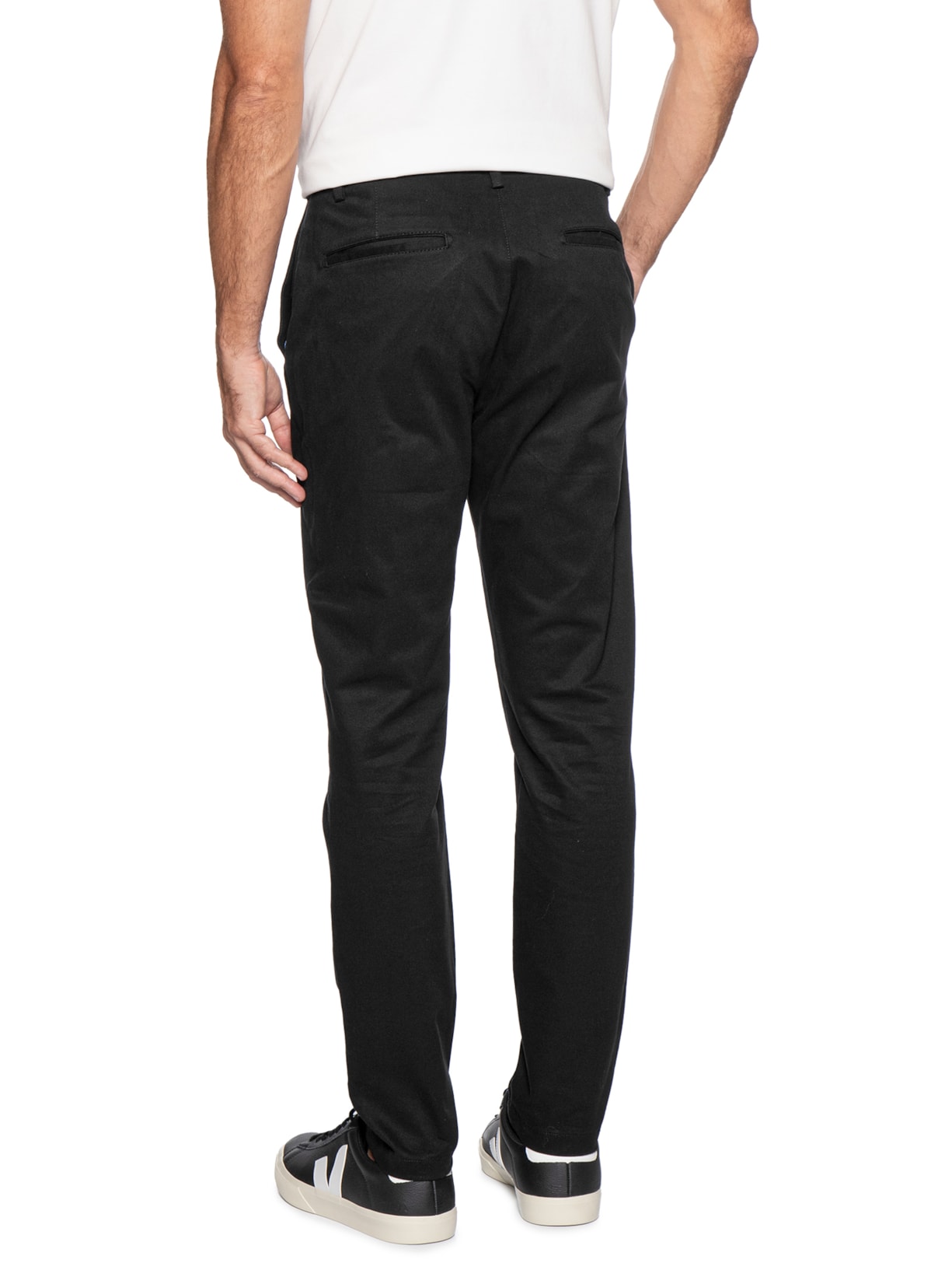Calça Masculina Flexsense Reta Preto '2 Essential