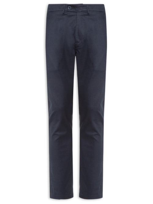 Calça Masculina Flexsense Tamanho Ajustável Chino Slim - Azul