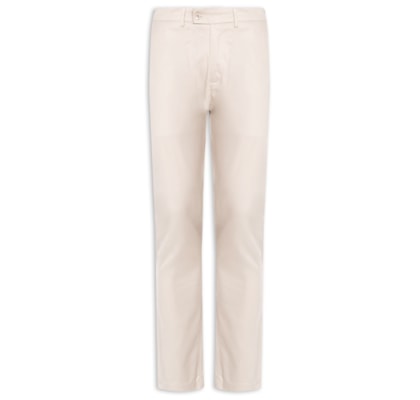 Calça Masculina Flexsense Tamanho Ajustável Chino Slim - Bege