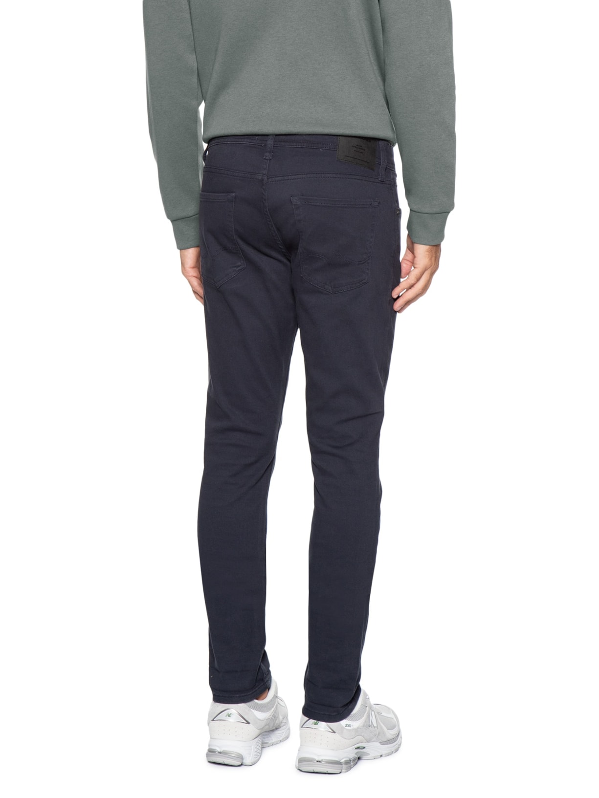 Calça Masculina Glenn Original Fit Azul Jack & Jones