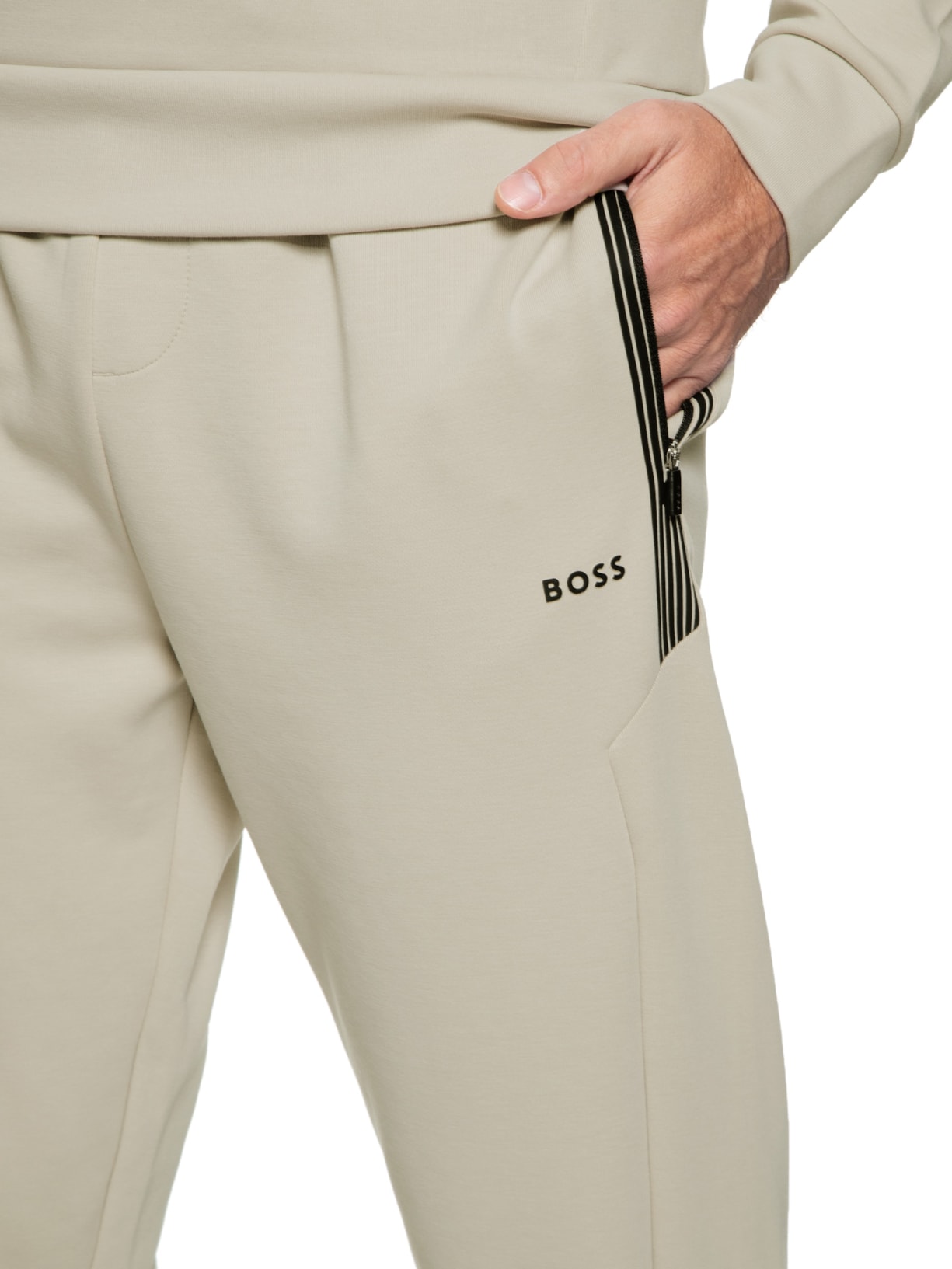 Calça Masculina Hadiko Bege Boss