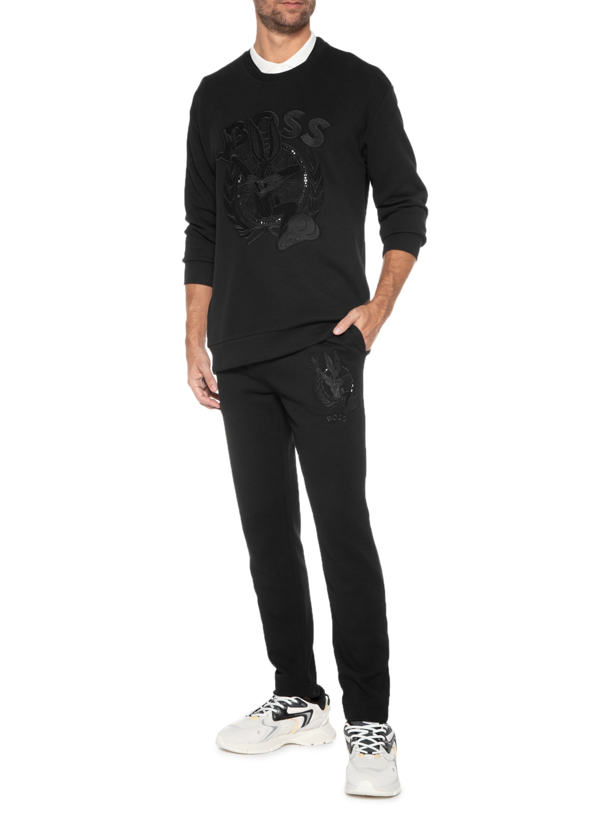 Calça Masculina Halboa Lunar Preto Boss