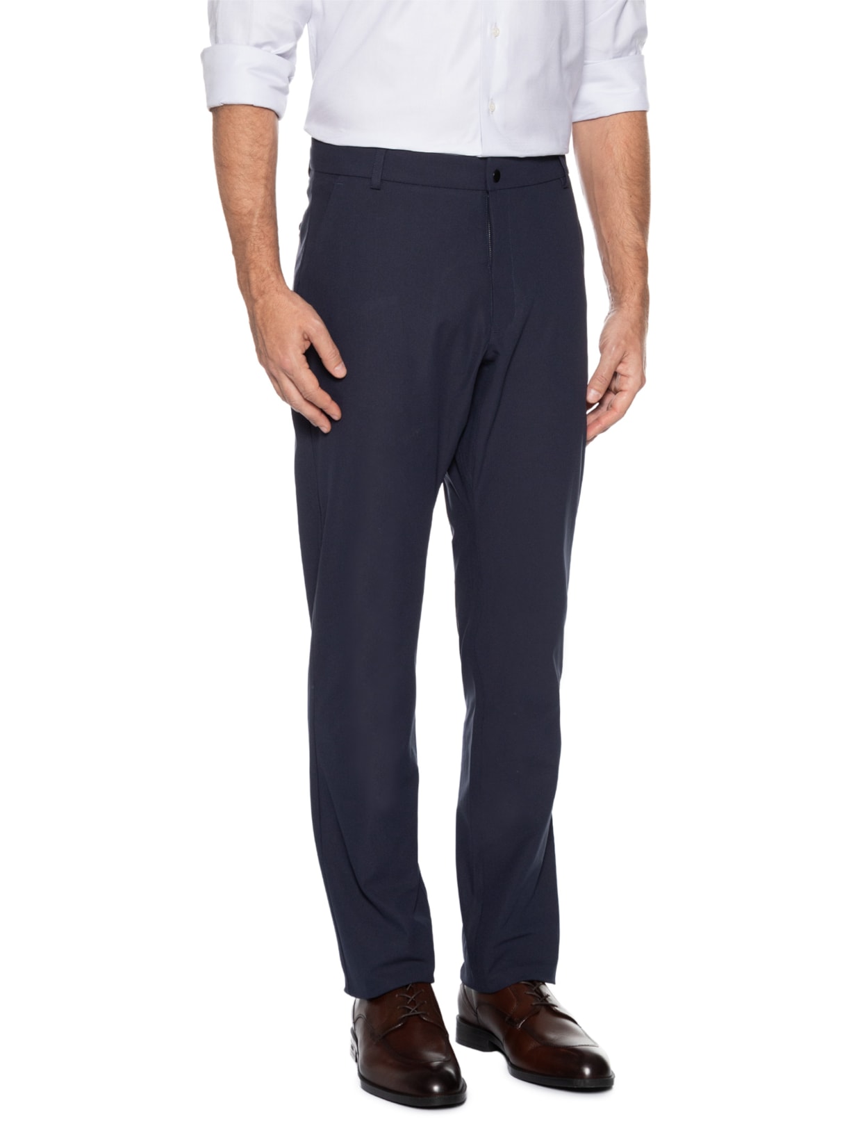 Calça Masculina Hi Tech Alfaiataria Azul Paramount Alfaiataria