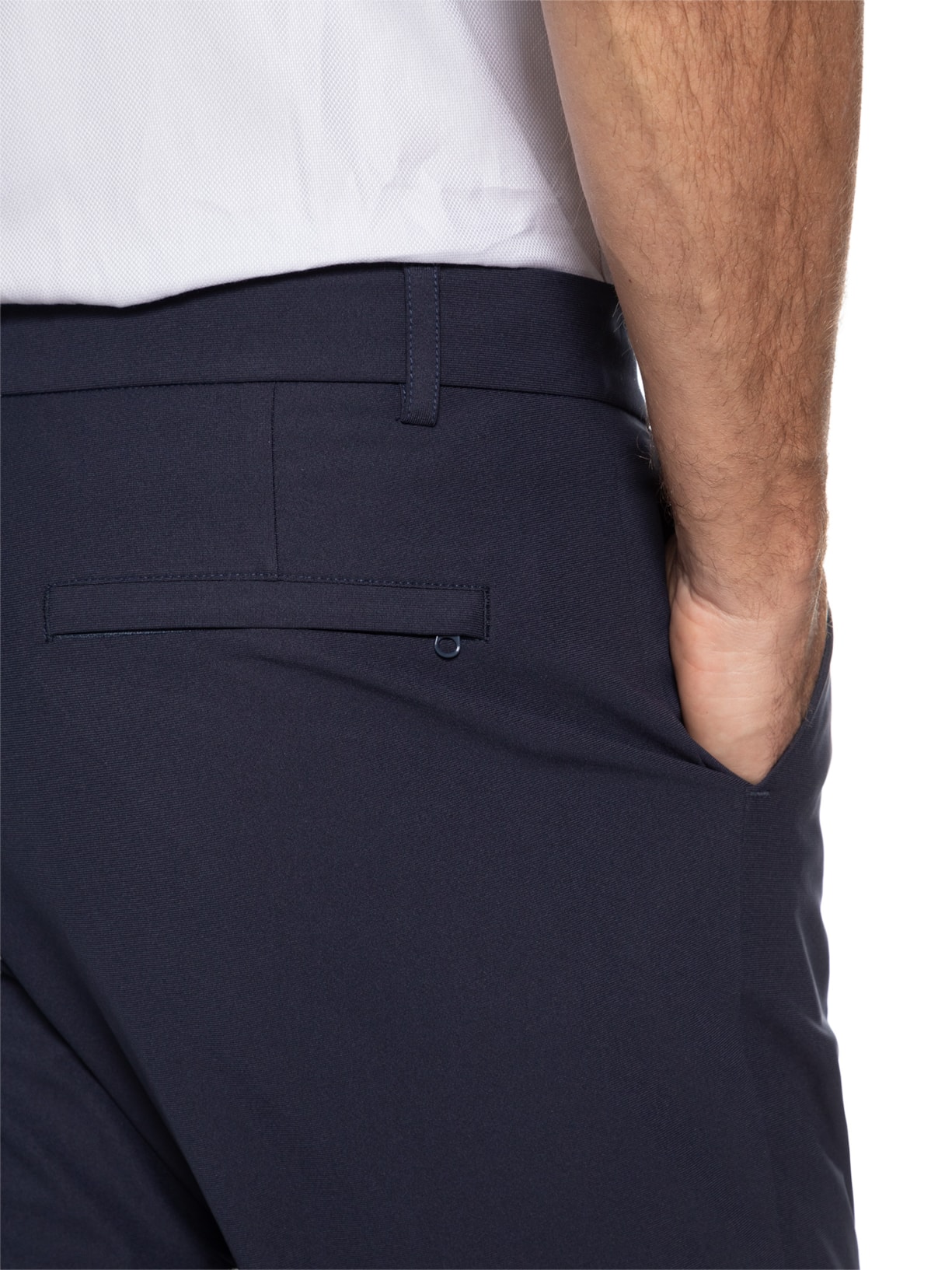 Calça Masculina Hi Tech Alfaiataria Azul Paramount Alfaiataria