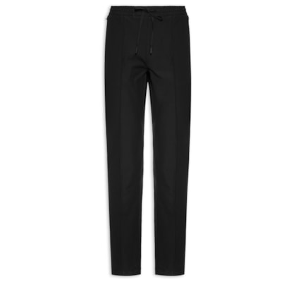 Calça Masculina Hi Tech Com Elástico - Preto