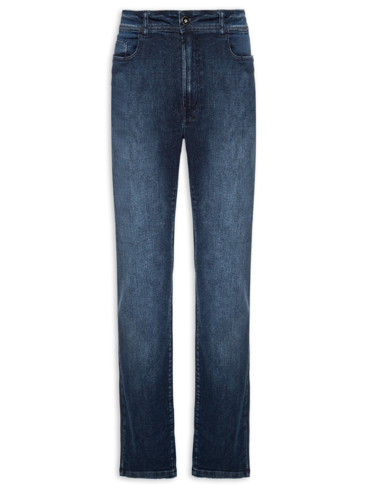 Calça Masculina High Comfort Dark Flame (Straight) - Azul