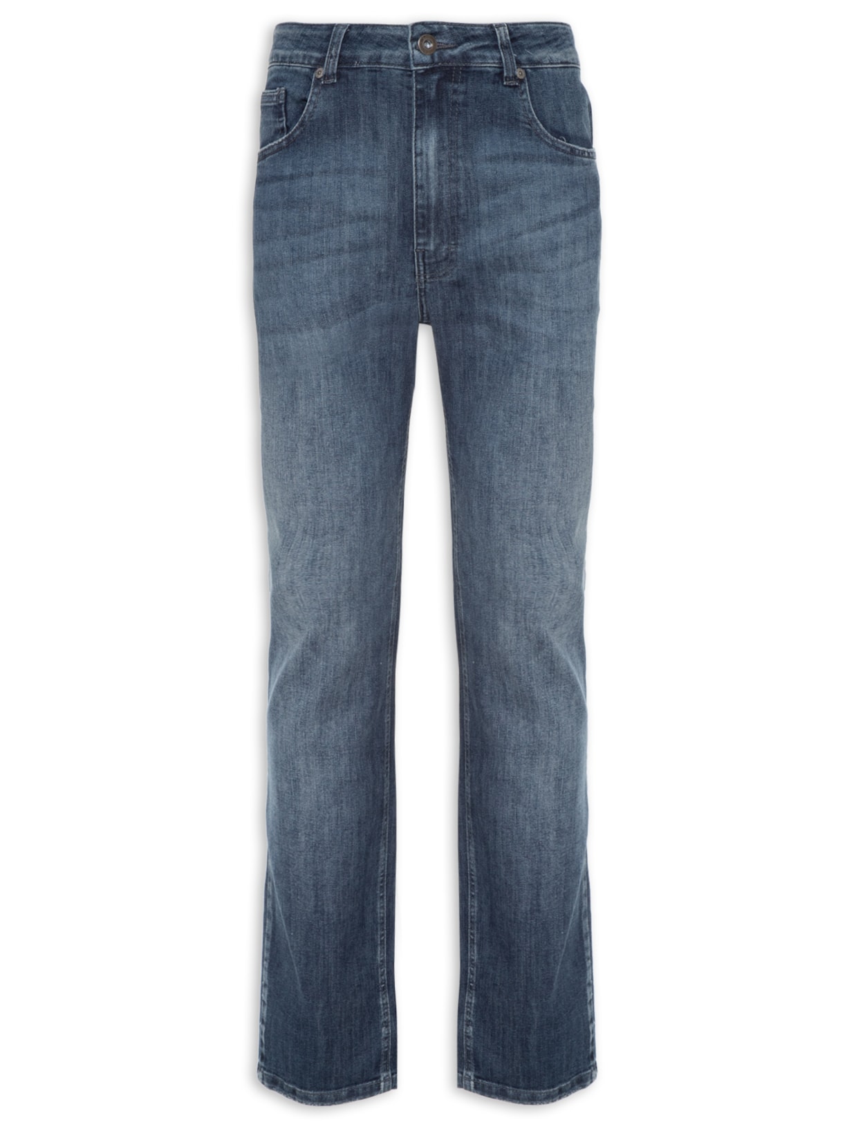 Calça Masculina High Comfort Dark Trad. Vitor Azul Richards