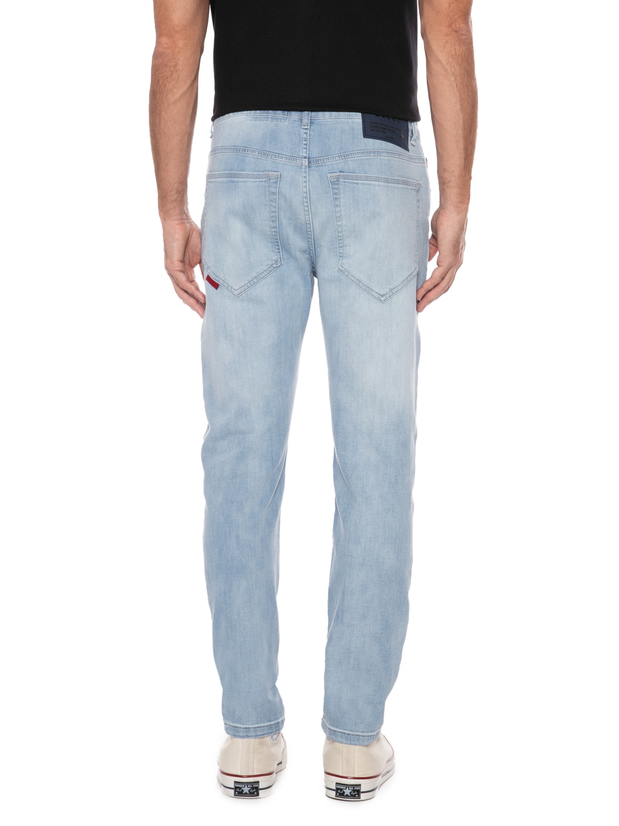 Calça Masculina High Comfort Stretch Et. Zetex Azul Ellus