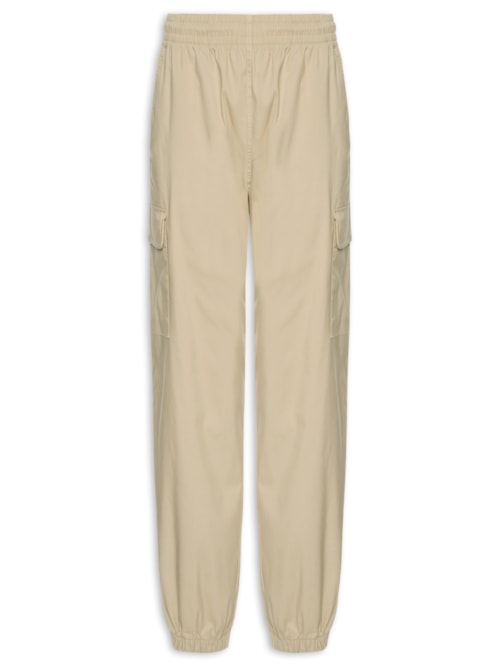 Calça Masculina Icon Twill Cargo - Marrom