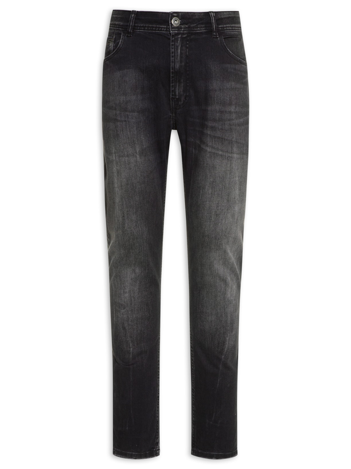 Calça Masculina Intense Black Skinny Pesp. Triplo - Preto