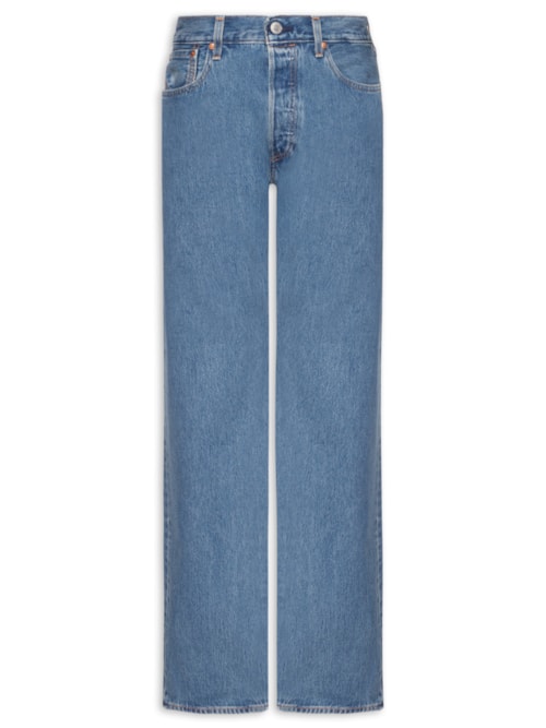 Calça Masculina Jeans ® 501® Relaxed Fit Reta - Azul