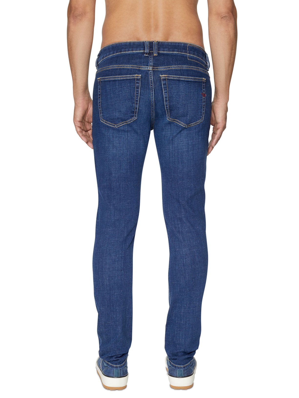 Calça Masculina Jeans 1979 Sleenker Blue Denim Azul Diesel