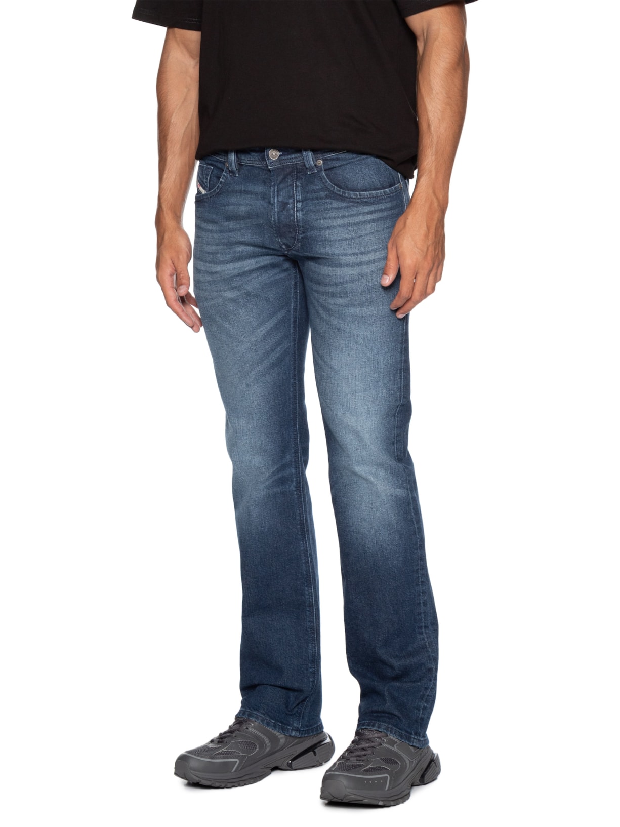 Calça Masculina Jeans 1985 Larkee 09L51 Straigh Azul Diesel