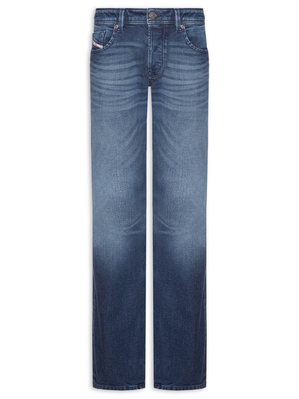 Calça Masculina Jeans 1985 Larkee 09L51 Straigh Azul Diesel