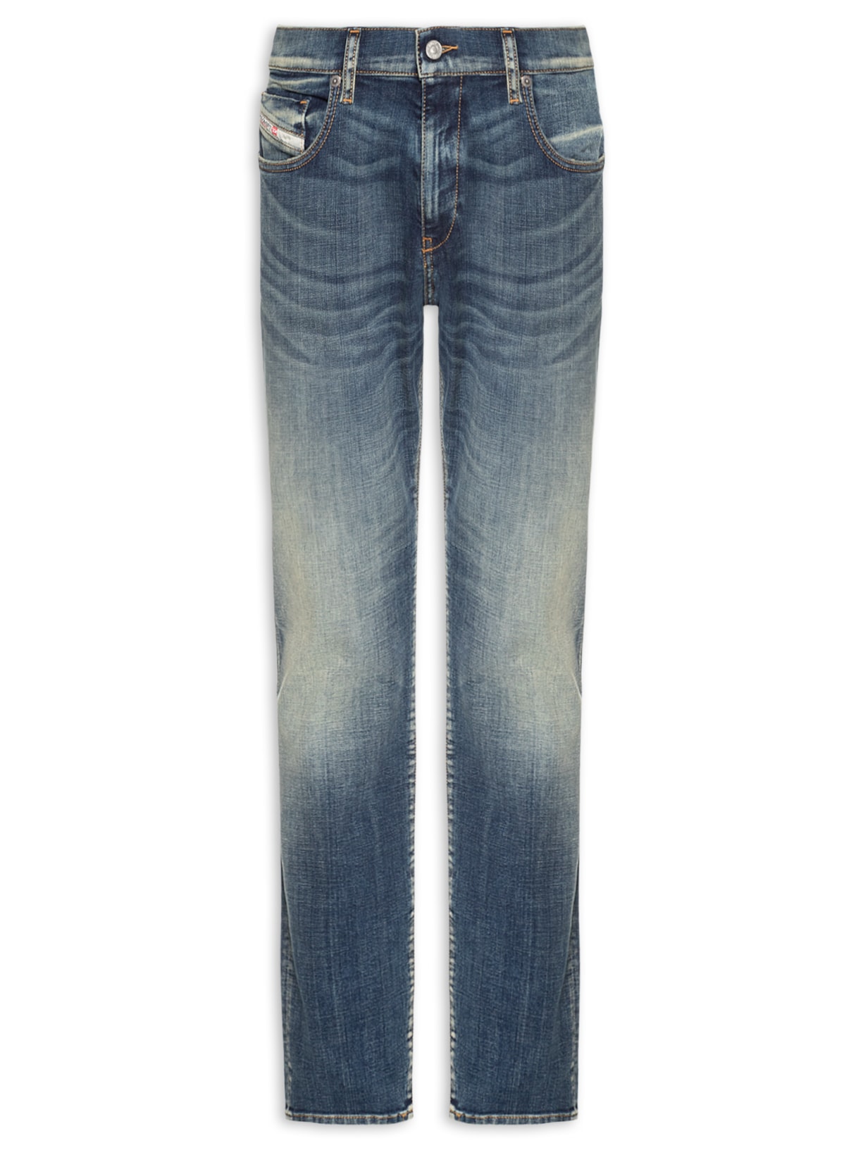 Calça Masculina Jeans 2019 D Strukt Slim - Azul