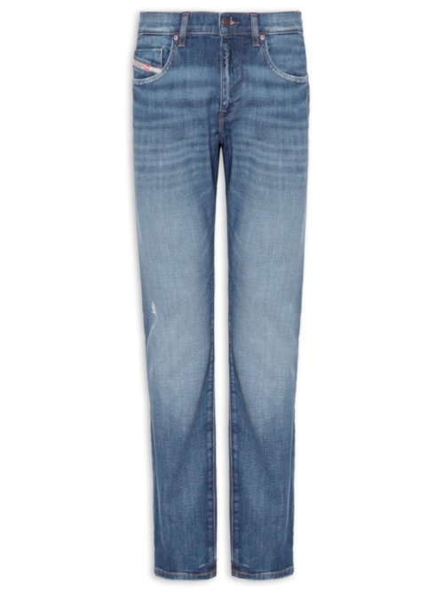 Calça Masculina Jeans 2019 D Strukt Slim Fit - Azul