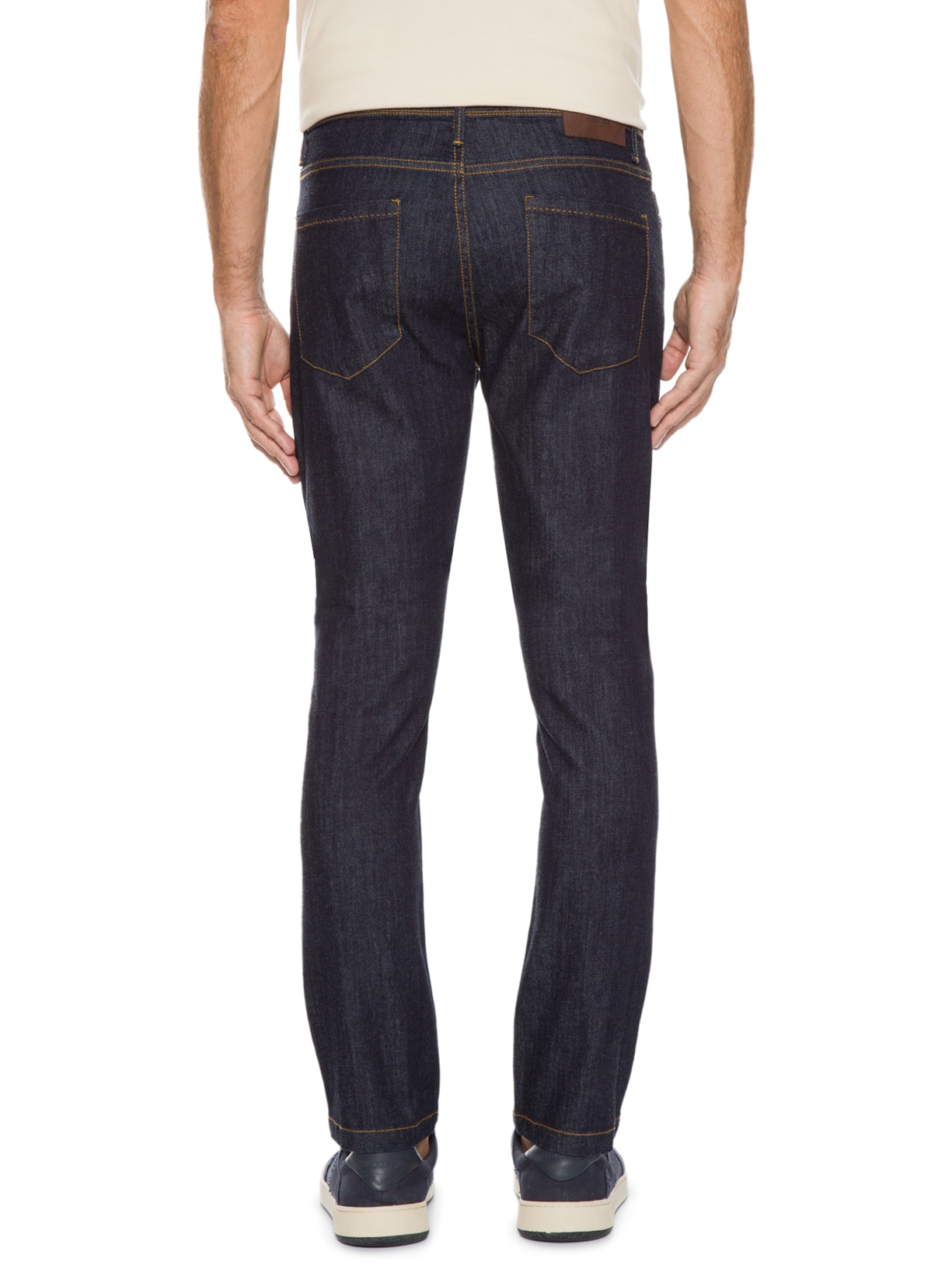 Calça Masculina Jeans Pockets Indigo Bruto Azul Oficina Reserva