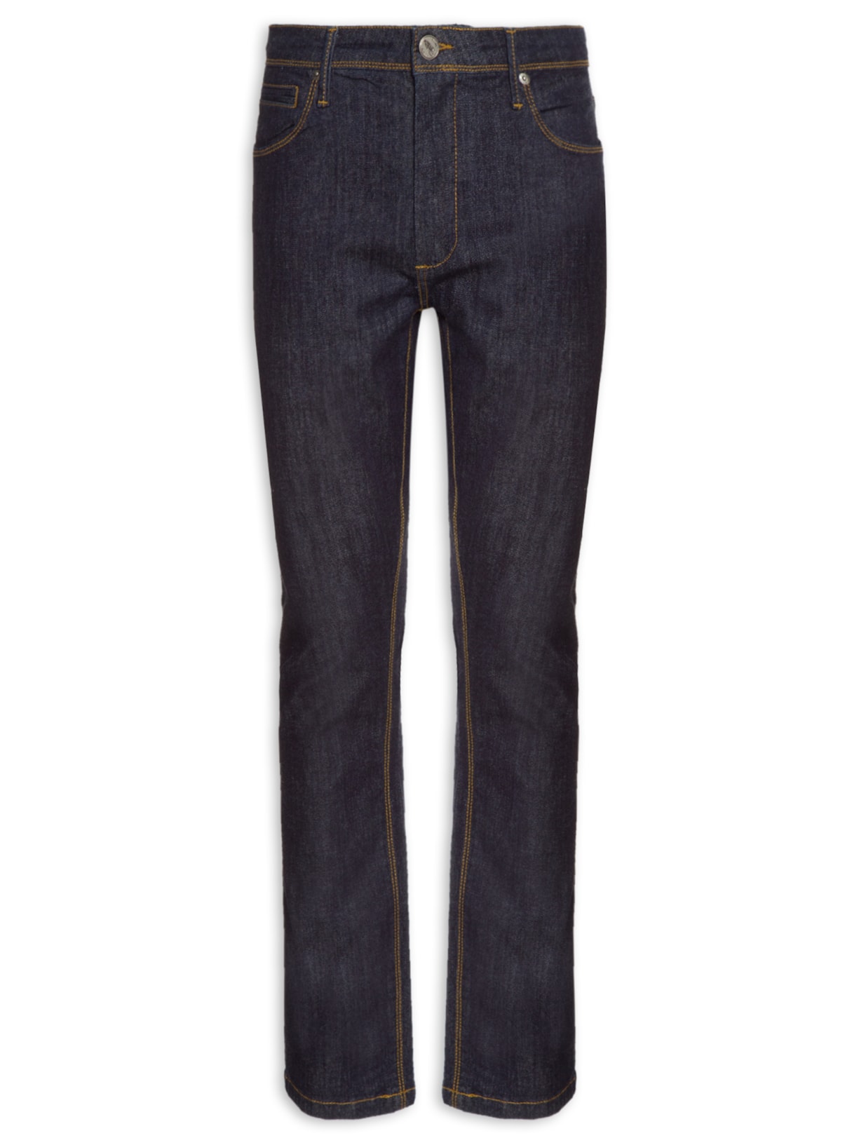 Calça Masculina Jeans 5 Pockets Indigo Bruto - Azul