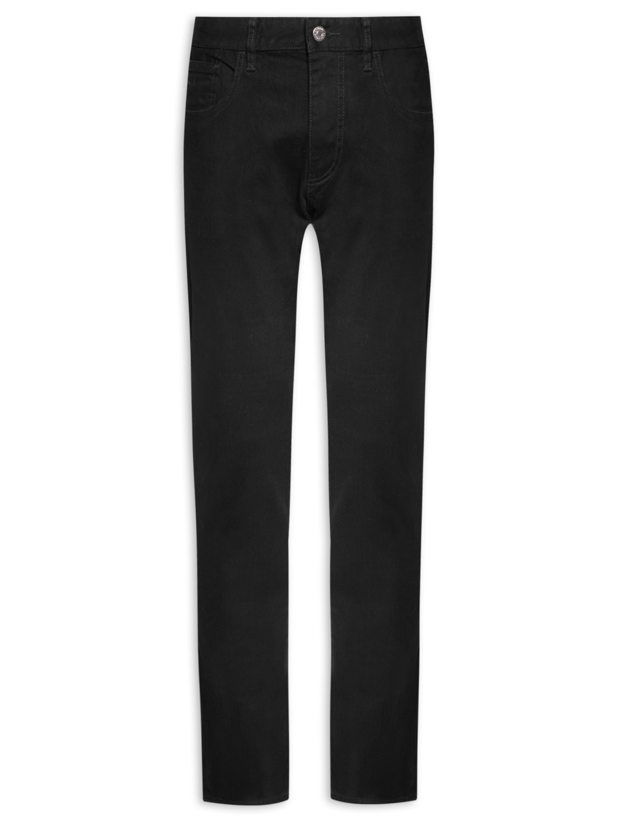 Calça Masculina Jeans 5 Pockets Preto Preto Armani Exchange