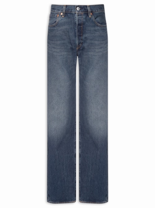 Calça Masculina Jeans 501® Original Fit Reta - Azul