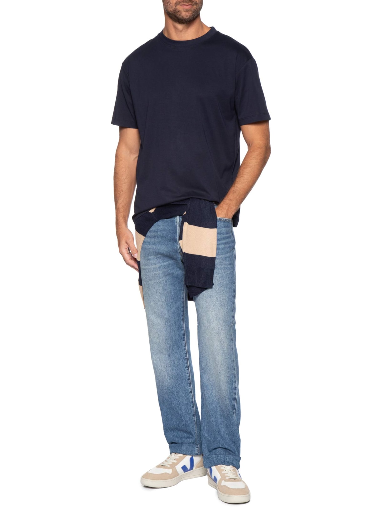 Calça Masculina Jeans 501 Original Fit Reta Azul Levi's