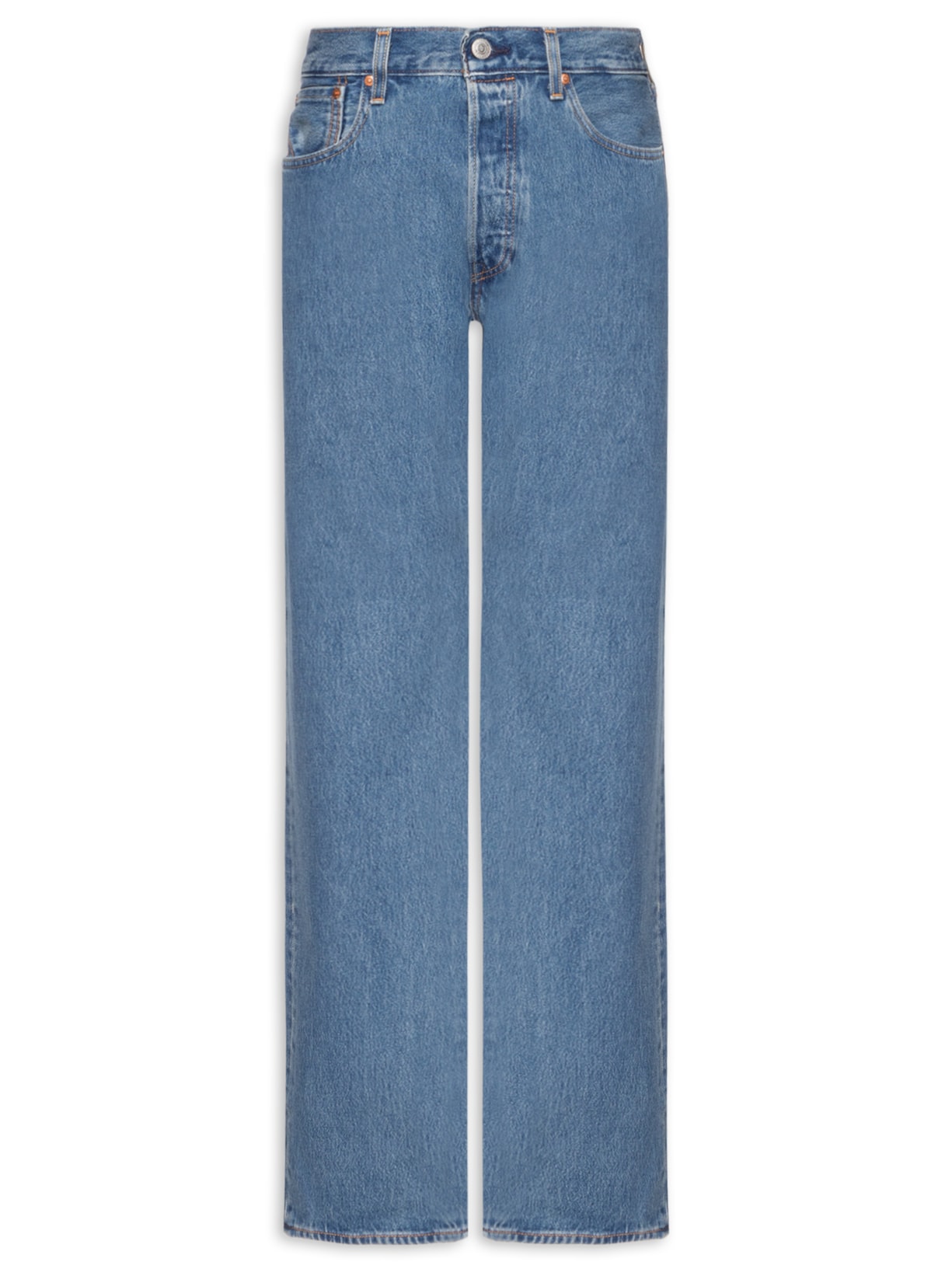 Calça Masculina Jeans  501 Relaxed Fit Reta Azul Levi's