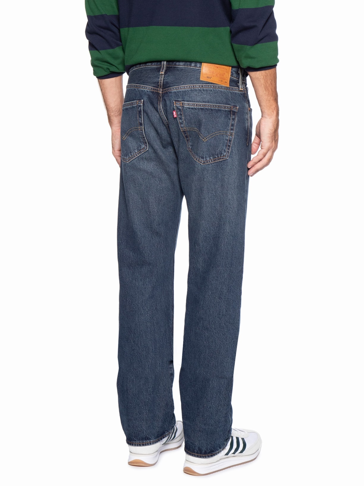 Calça Masculina Jeans 501® Original Fit Reta Azul Levi's