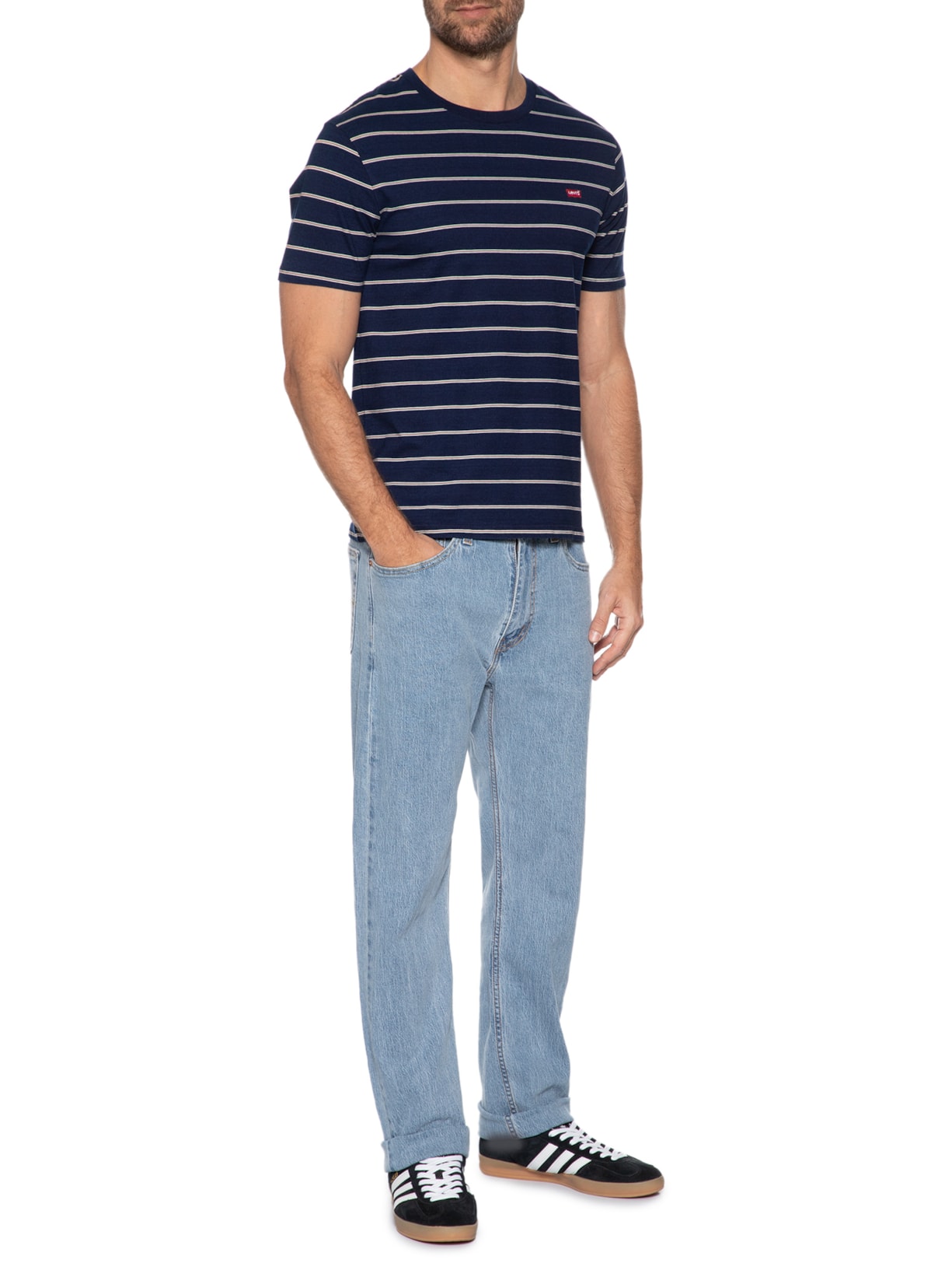 Calça Masculina Jeans 505® Regular Fit Azul Levi's