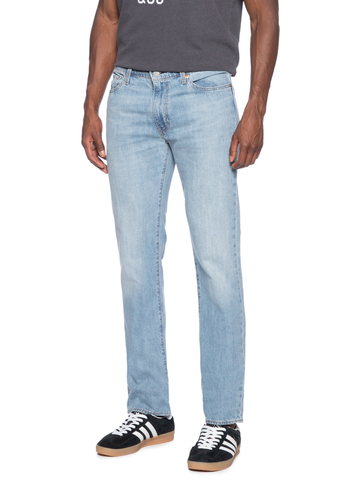 Calça Masculina Jeans 511 Slim Fit Linen+ Denim Azul Levi's