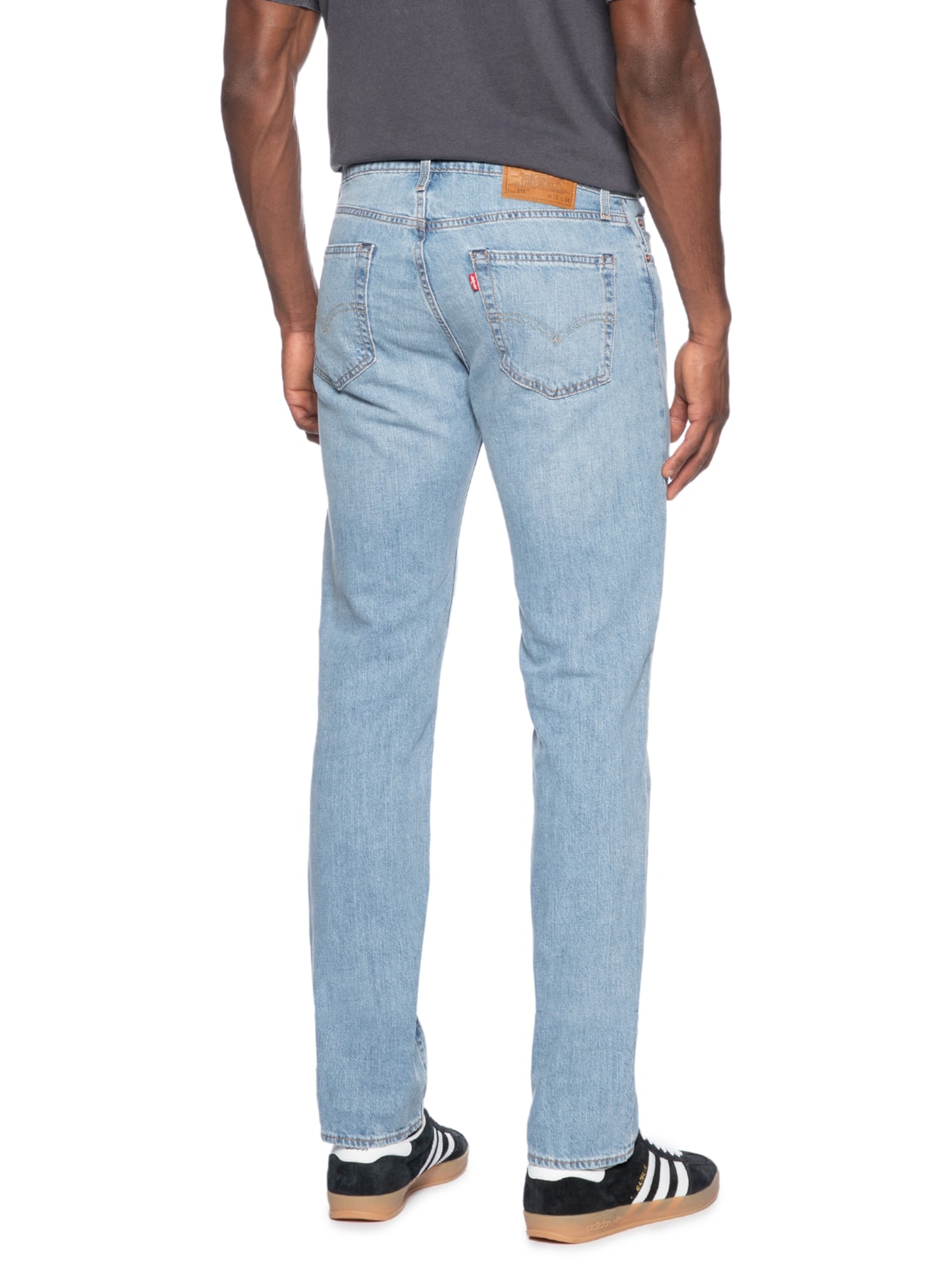 Calça Masculina Jeans 511 Slim Fit Linen+ Denim Azul Levi's