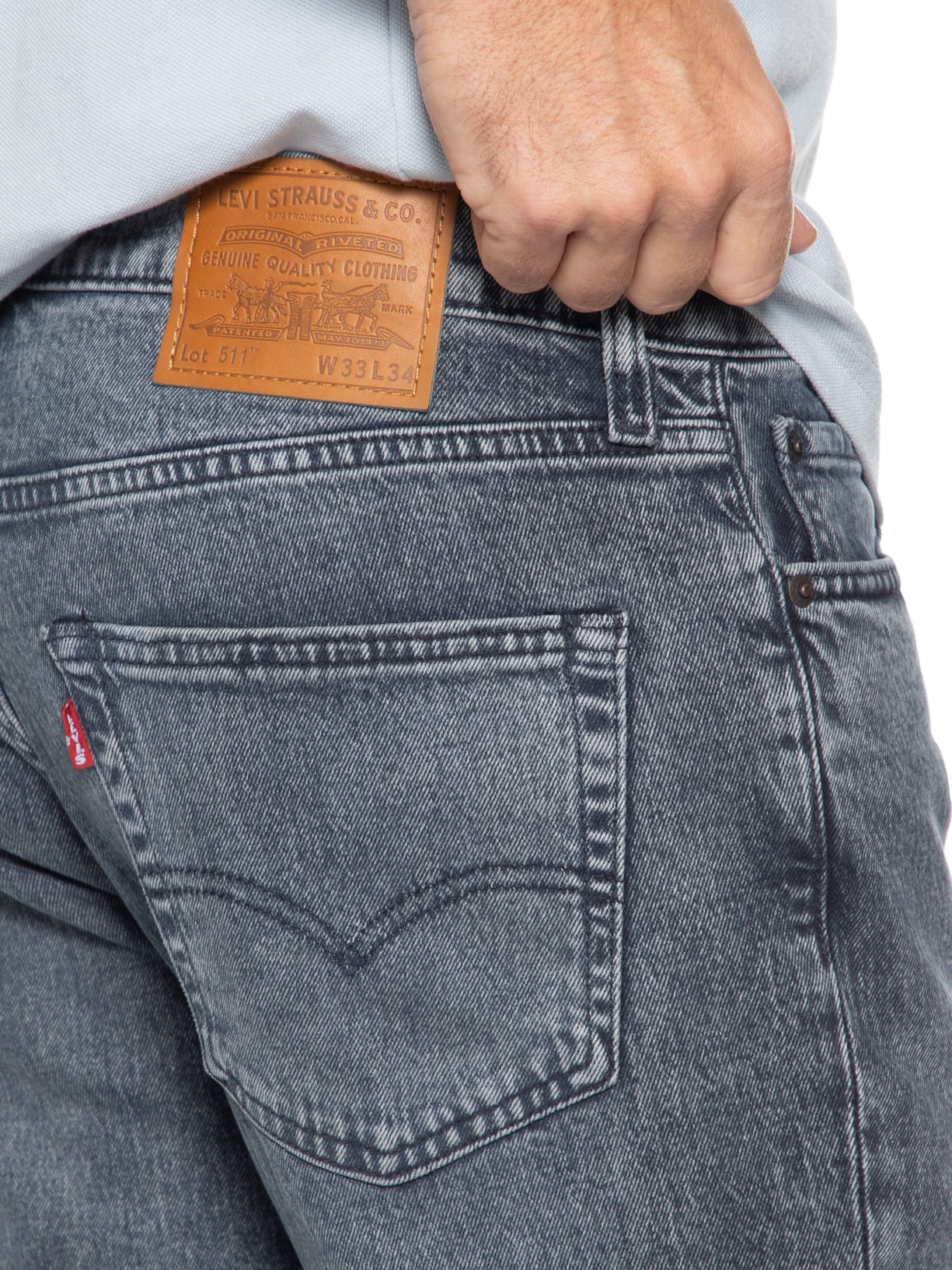 Calça Masculina Jeans 511™ Slim Fit Azul Levi's