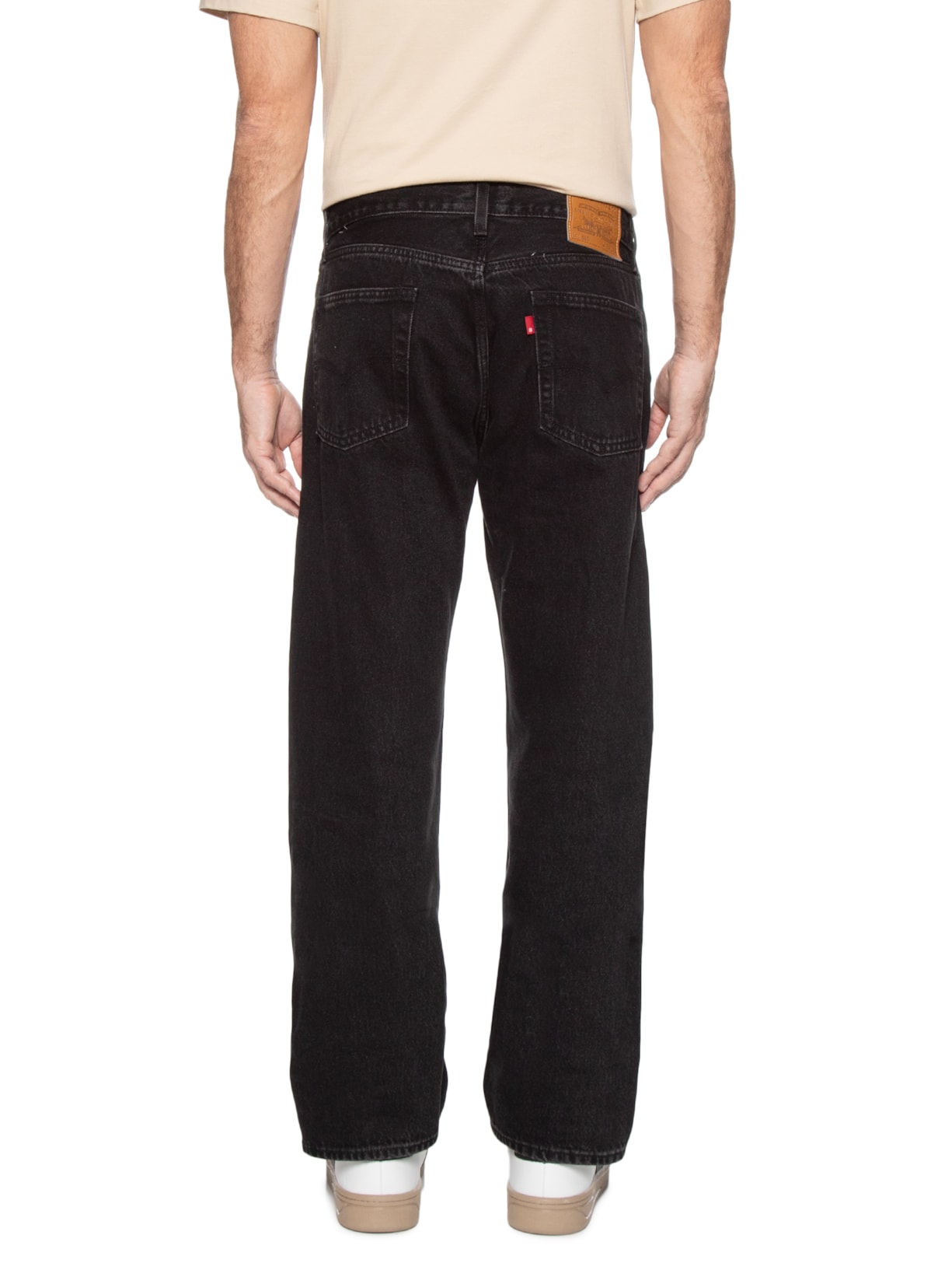 Calça Masculina Jeans 555 Relaxed Straight Preto Levi's