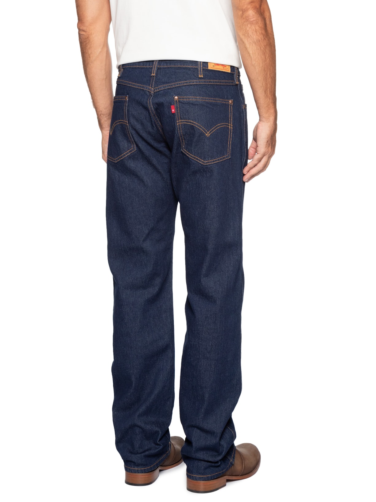 Calça Masculina Jeans 557® Western Straight Fit Reta Azul Levi's