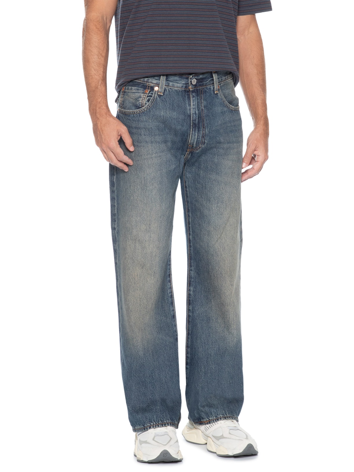 Calça Masculina Jeans 567 Relaxed Flare Azul Levi's