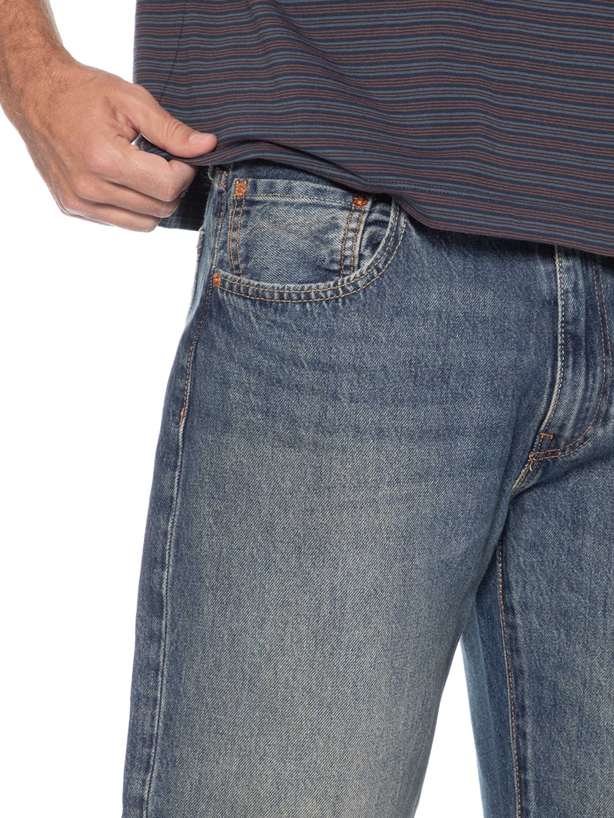Calça Masculina Jeans 567 Relaxed Flare Azul Levi's