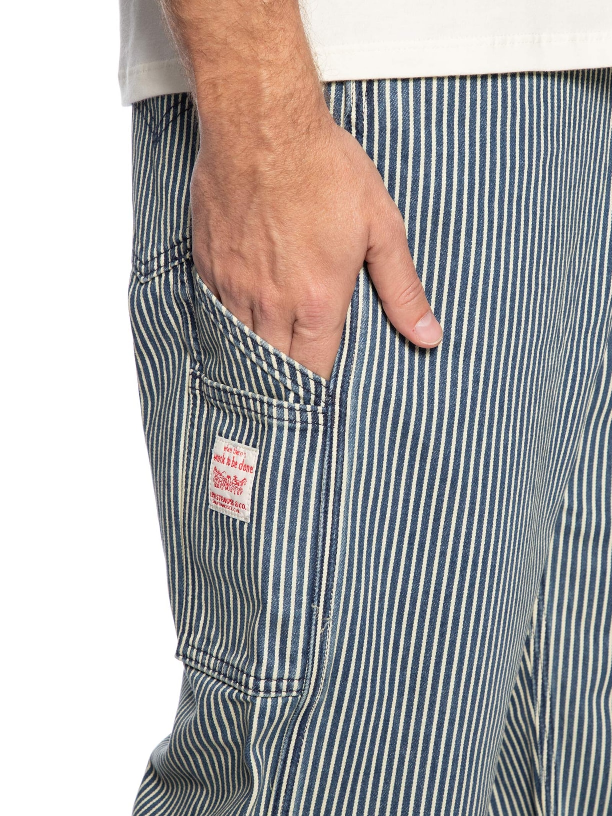 Calça Masculina Jeans 568™ Loose Straight Carpenter Cinza Levi's