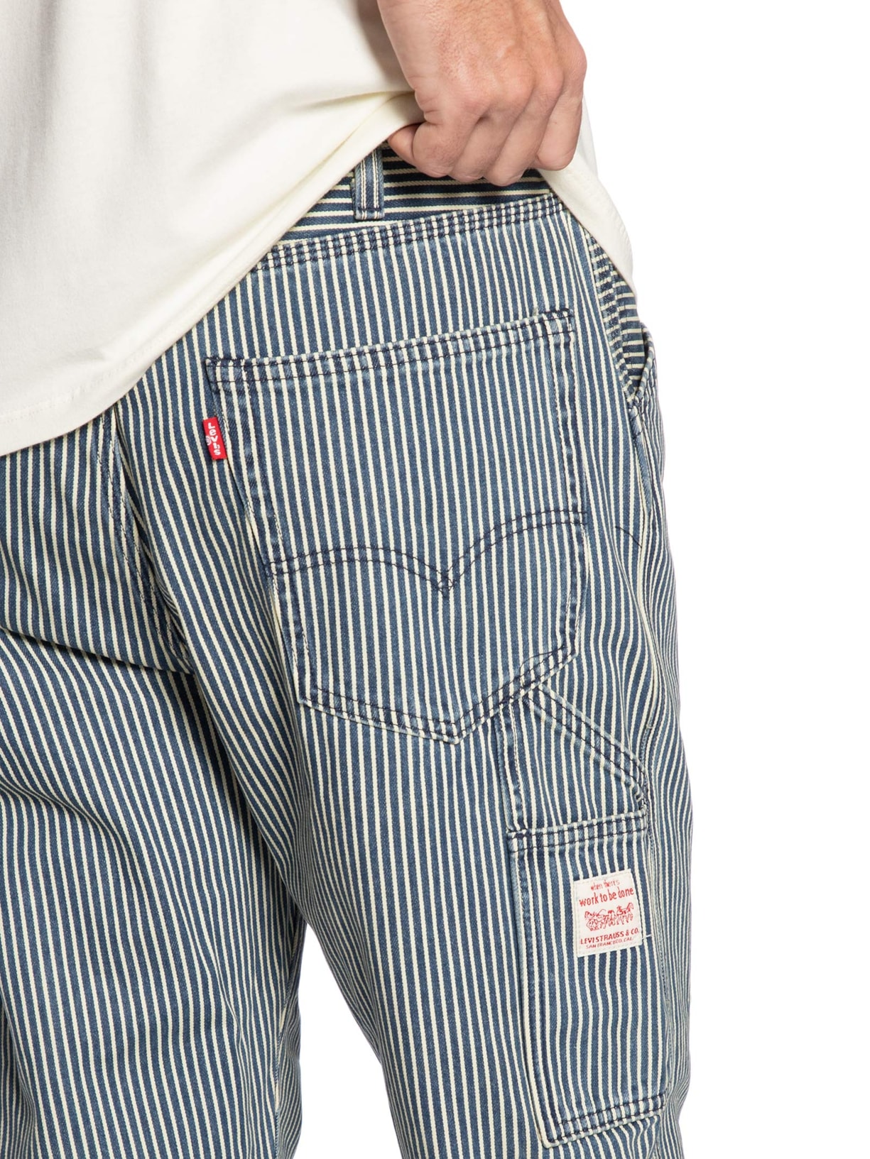Calça Masculina Jeans 568™ Loose Straight Carpenter Cinza Levi's