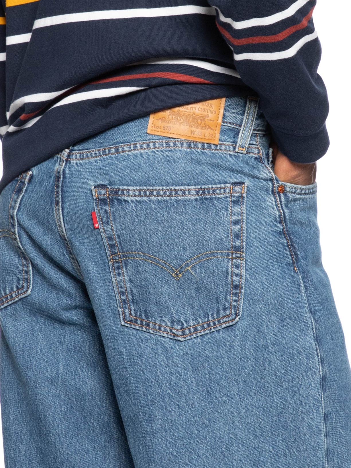Calça Masculina Jeans 578 Baggy Fit Azul Levi's