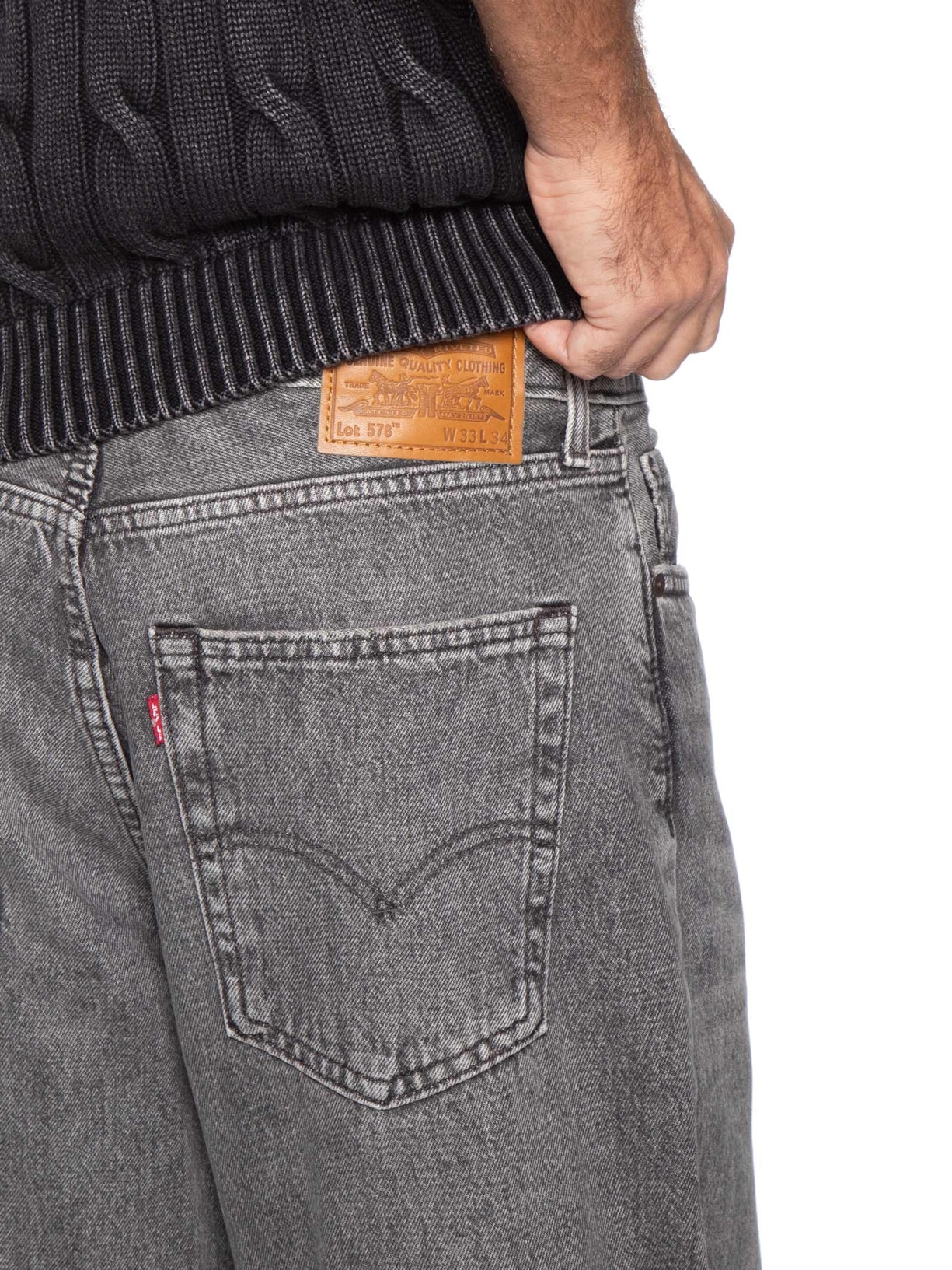 Calça Masculina Jeans 578® Baggy Fit Cinza Levi's