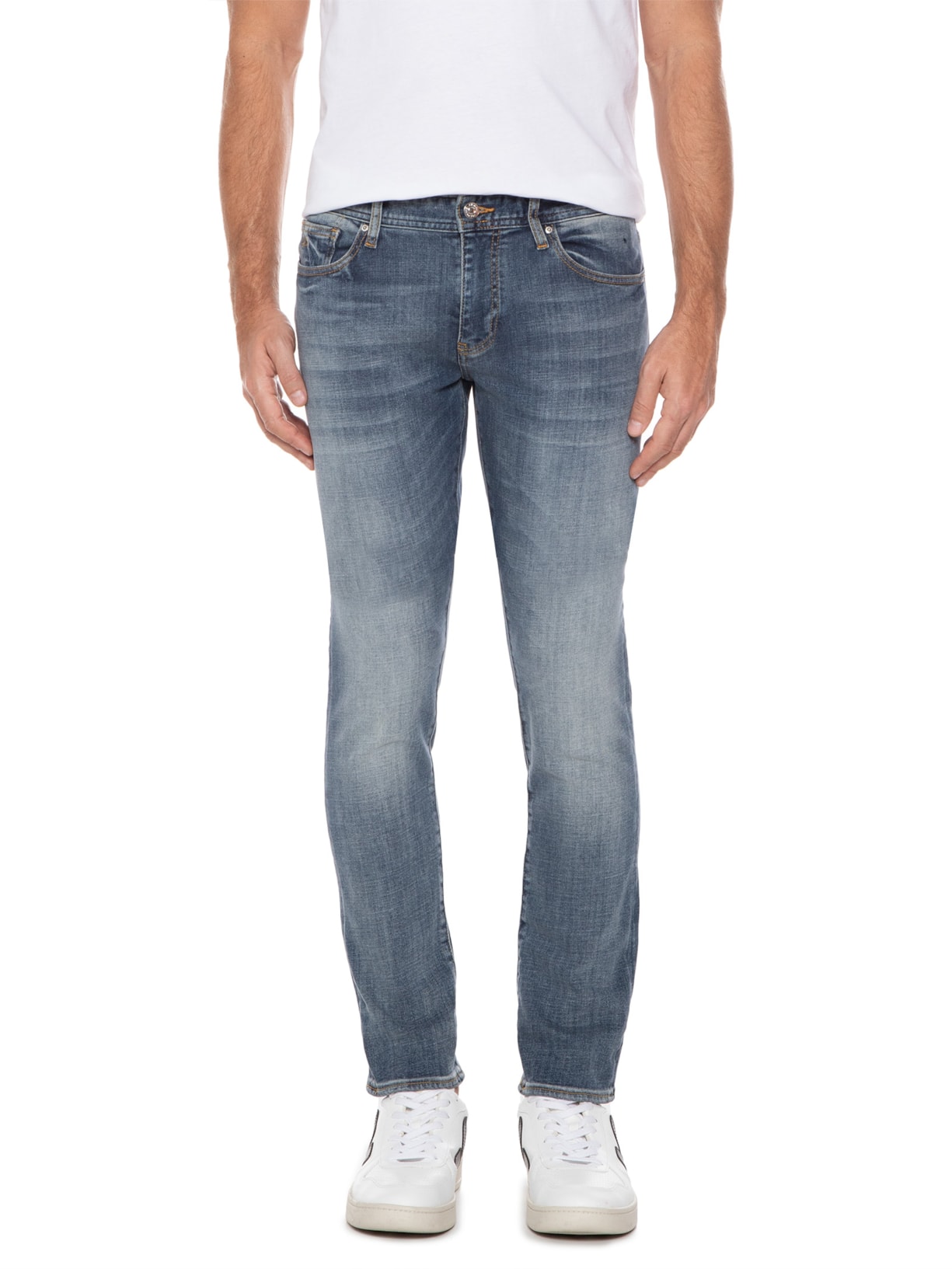 Calça Masculina Jeans Azul Armani Exchange