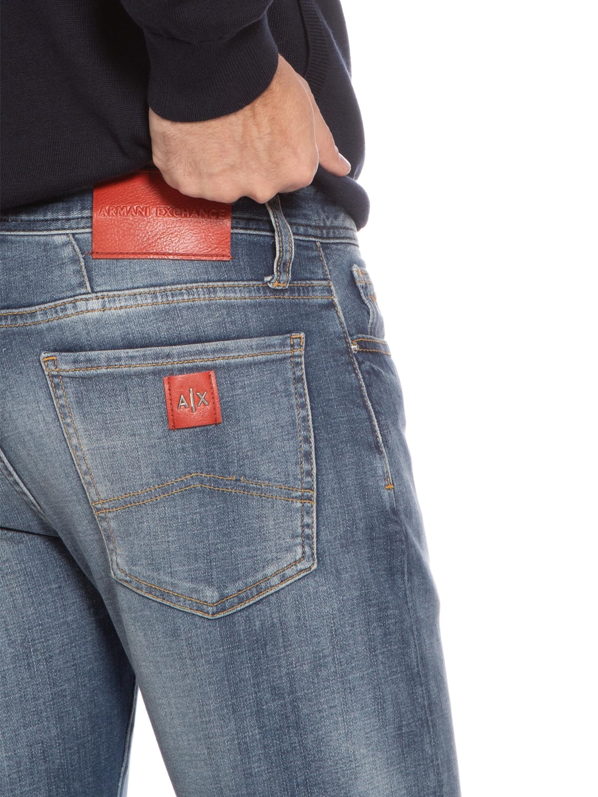 Calça Masculina Jeans Azul Armani Exchange