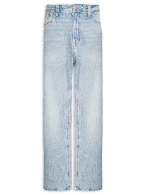 Calça Masculina Jeans Baggy Fit 5 Pocket - Azul