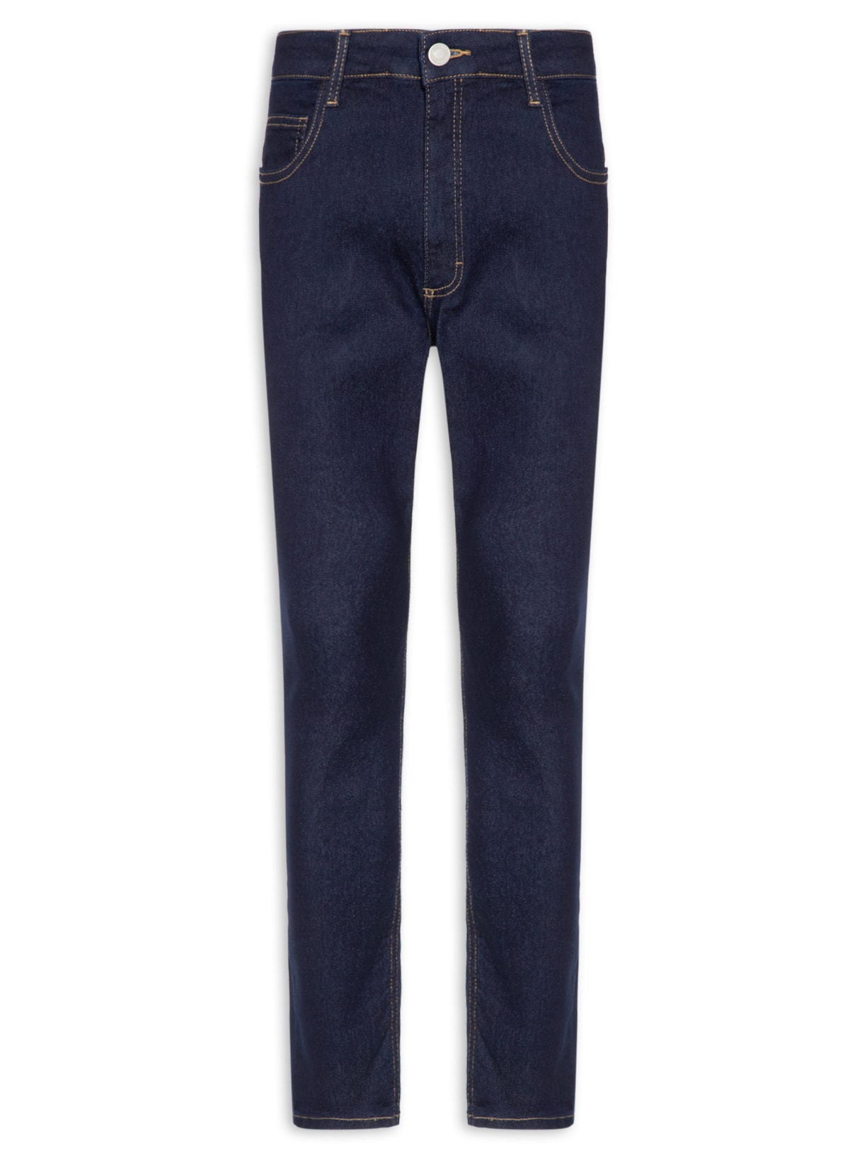Calça Masculina Jeans Básica Skinny Fit Azul Hering