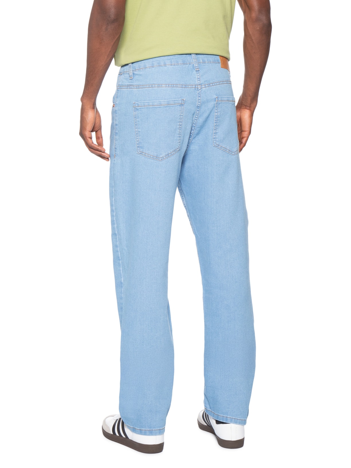 Calça Masculina Jeans Básica Slim Fit Azul Hering