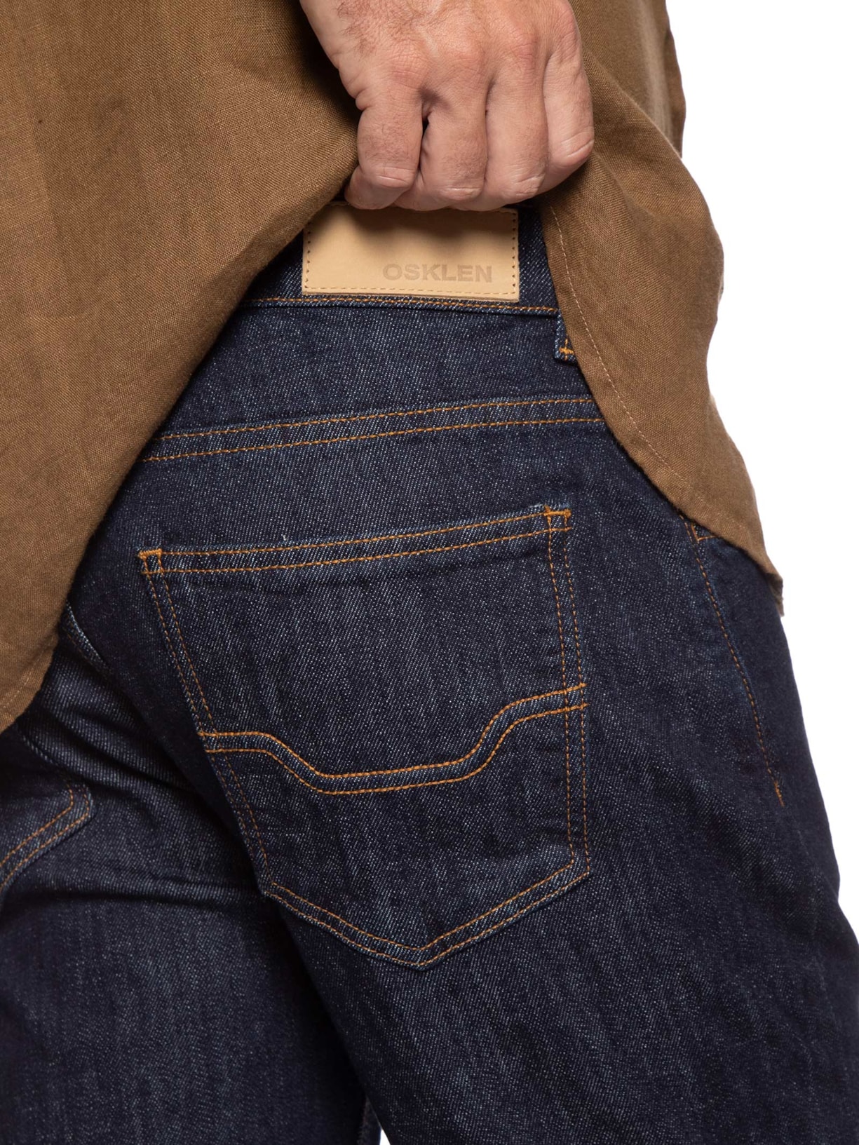 Calça Masculina Jeans Classic Eco Azul Osklen