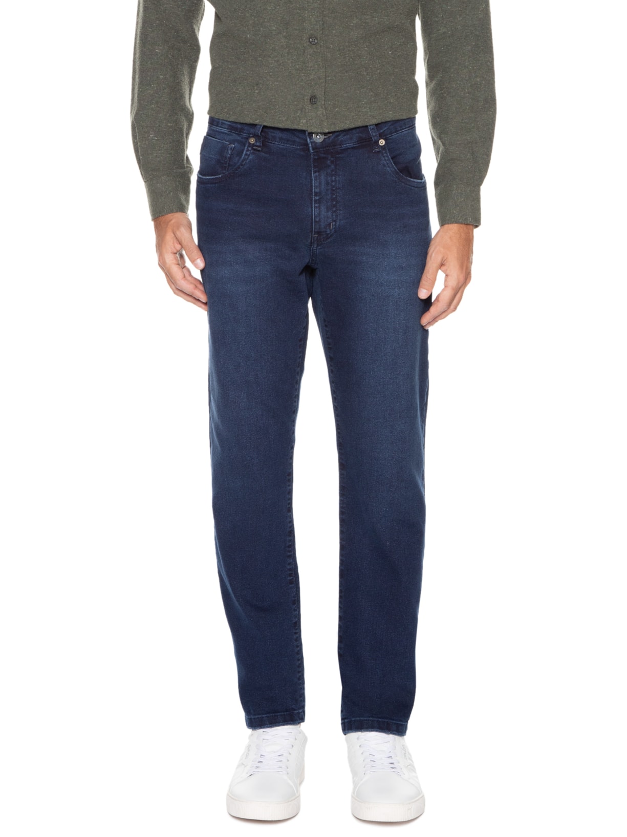 Calça Masculina Jeans Comfort Azul Sergio K