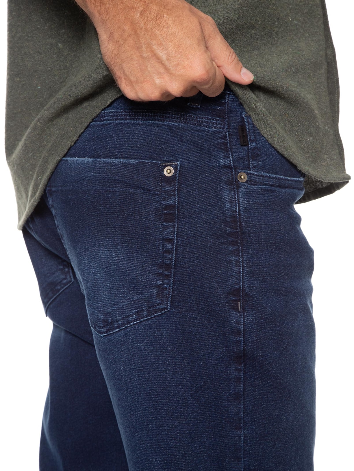 Calça Masculina Jeans Comfort Azul Sergio K