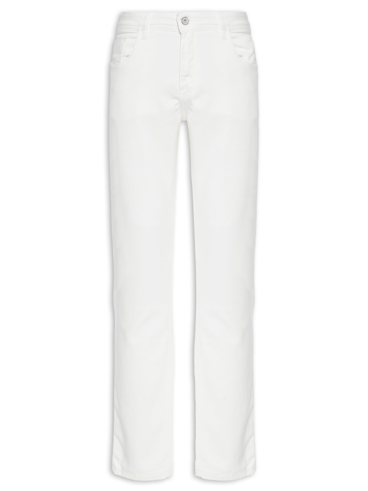 Calça Masculina Jeans Comfort - Branco
