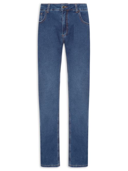 Calça Masculina Jeans Comfort New - Azul